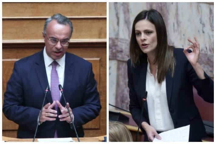 Αχτσιόγλου σε Σταϊκούρα για Τέμπη: «Λέγατε ντροπή σας στη Βουλή, τώρα η ντροπή πηγαίνει προς εσάς»