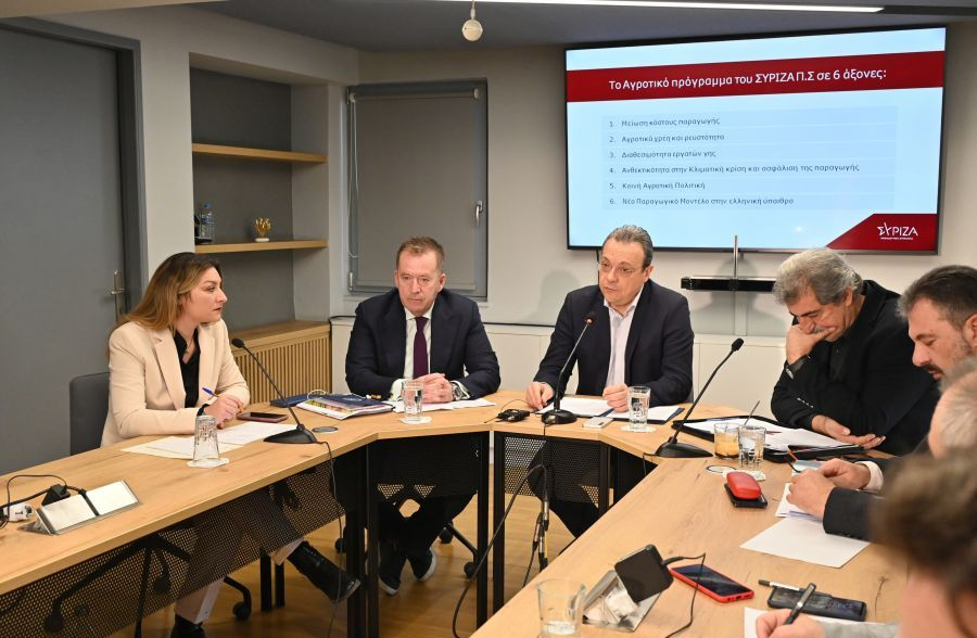 Φάμελλος: «Το πρόγραμμα του ΣΥΡΙΖΑ για την αγροτική πολιτική – Οι έξι πυλώνες»