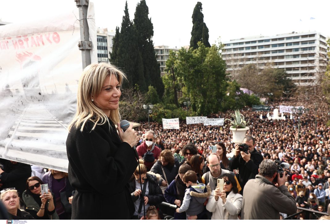 Καρυστιανού: «Ο πρωθυπουργός ήταν ακόμα πιο απογοητευτικός και πιο ένοχος – Η επιτομή της αναξιοπιστίας»