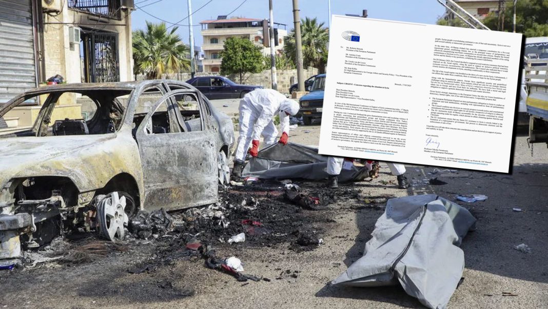 Σφαγές στη Συρία: Κατεπείγουσα επιστολή Φαραντούρη σε φον ντερ Λάιεν, Μέτσολα και Κάλας εν μέσω «καυτής» συνεδρίασης για το μέλλον της Συρίας