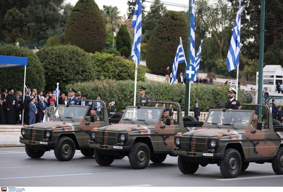 Δείτε live τη μεγάλη στρατιωτική παρέλαση της 25ης Μαρτίου στην Αθήνα