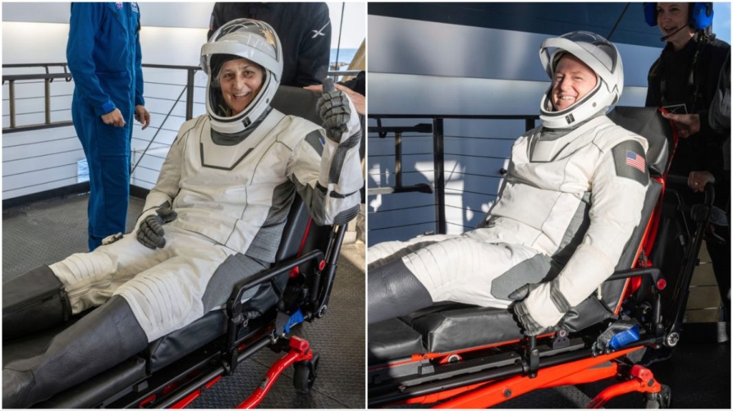 Σάνι Γουίλιαμς, Μπουτς Γουίλμορ, NASA