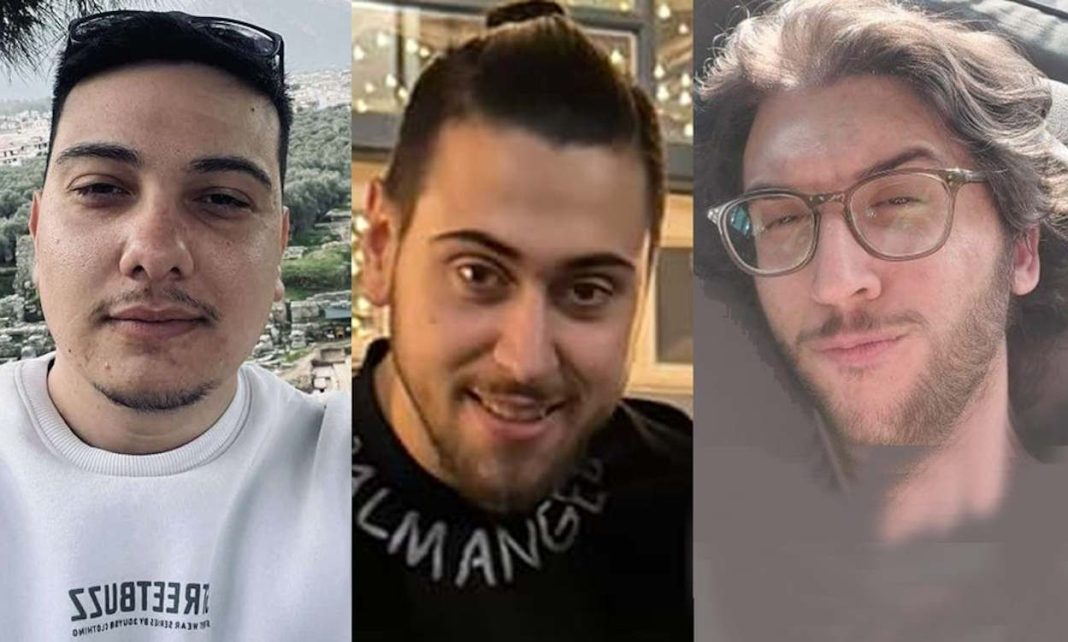 Τραγωδία στη Σπάρτη: Θρήνος για τους τρεις φίλους που σκοτώθηκαν σε τροχαίο