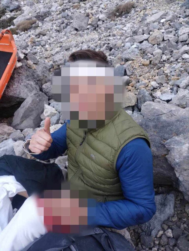 Χανιά: Στο Νοσοκομείο μεταφέρθηκε αργά τη νύχτα ο νεαρός που τραυματίστηκε στο φαράγγι