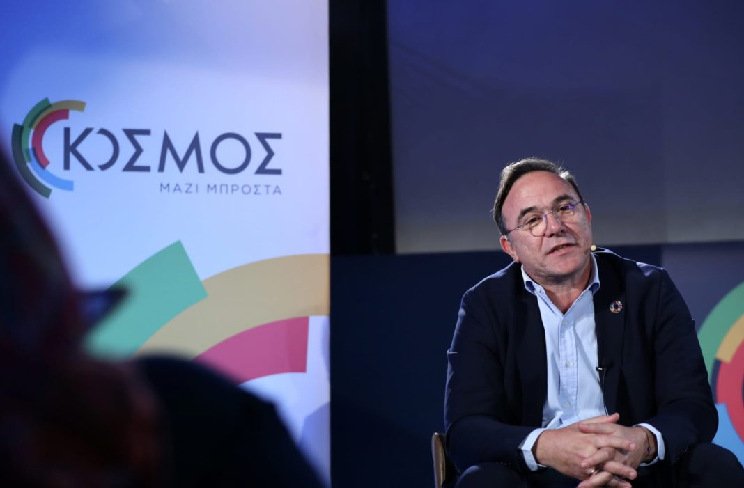 Πρώτο συνέδριο για το οικολογικό κόμμα «ΚΟΣΜΟΣ» του Πέτρου Κόκκαλη