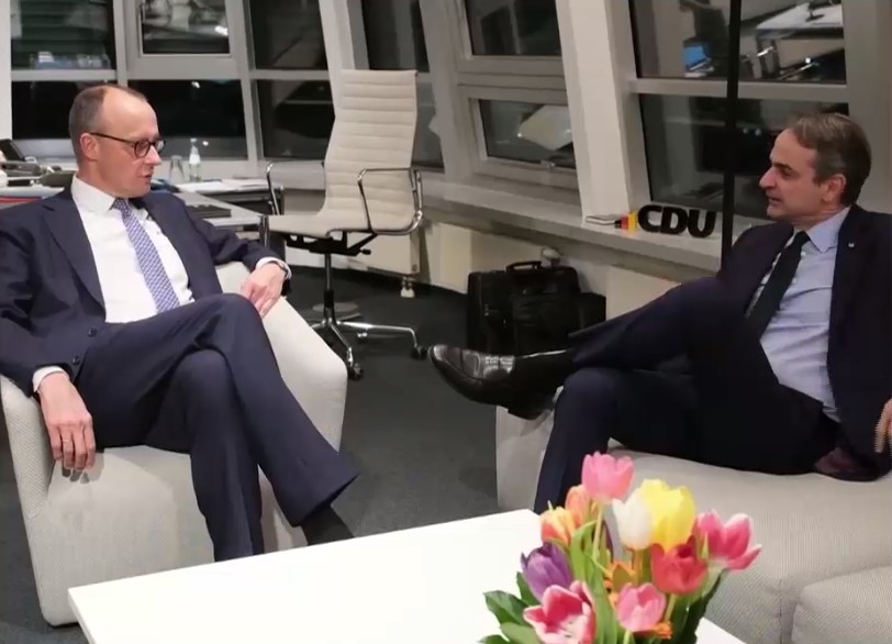 Στο Βερολίνο ο Κυριάκος Μητσοτάκης – Η ατζέντα της συνάντησης με τον Φρίντριχ Μερτς (Live)