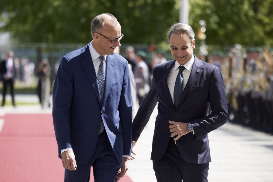 Συνάντηση Μητσοτάκη – Μέρτς: Δηλώνει «κατανόηση» για την πώληση Eurofighter στην Τουρκία ο Πρωθυπουργός